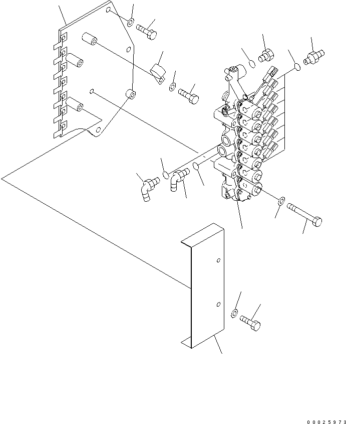 Komatsu parts book diagram for PC400LC-6Z S/N 30001-UP (Pipe Looper Spec.): SOLENOID VALVE (VALVE) (FOR PIPE LOOPER)(#32933-)
