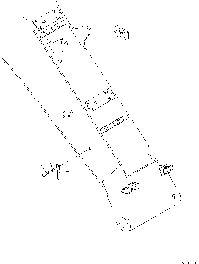 Komatsu parts book diagram for PC400LC-6Z S/N 30001-UP (Pipe Looper Spec.): BOOM (BOOM LEVEL) (PIPE LOOPER)(#32670-)