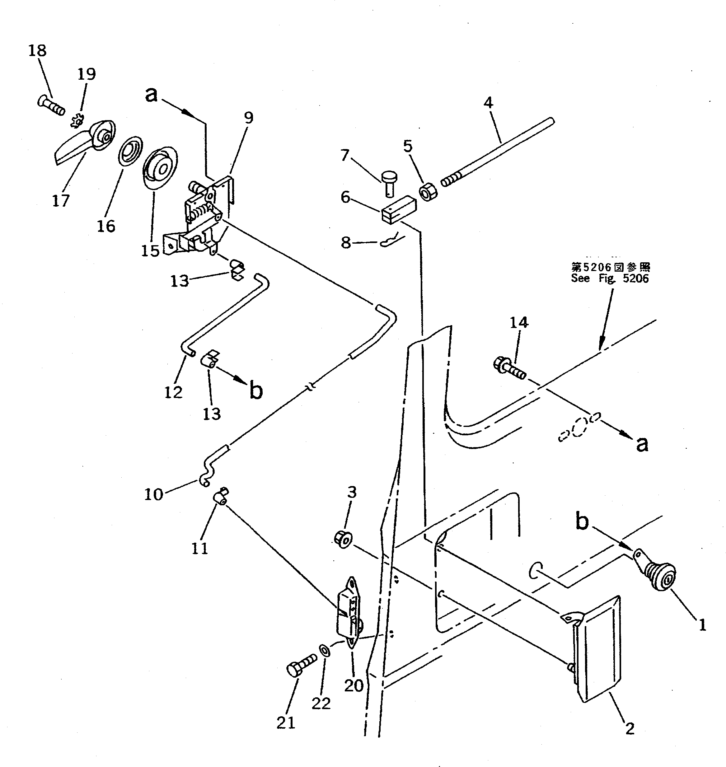 Komatsu parts book diagram for PC400LC-5 S/N 20001-UP (Overseas Version): OPERATOR'S CAB (7/7) (DOOR 2/2) (FOR SWEDEN AND NORWAY)