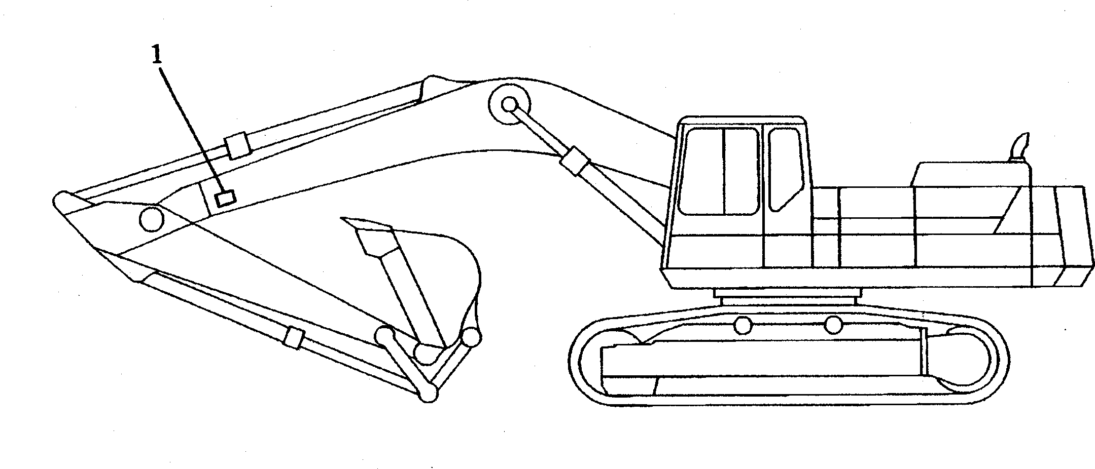 Komatsu parts book diagram for PC400LC-5 S/N 20001-UP (Overseas Version): MARKS AND PLATES (WORK EQUIPMENT SIDE) (TBG SPEC.)(#20001-21534)