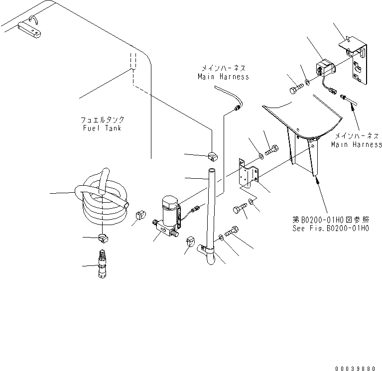 Excavators Komatsu / PC450-7K-E0 S/N K45001-UP(pc450-2u) / FUEL SELF CHARGE PUMP(450010 : W1113-01H1)