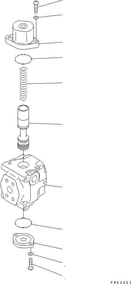 Excavators Komatsu / PC450-8 S/N K50001-UP(pc450-3u) / SELECTOR VALVE(017142 : Y1679-01A0)