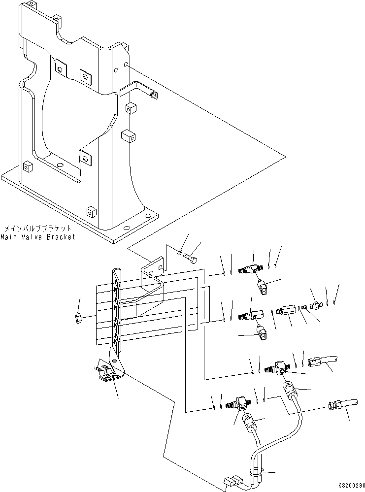 Excavators Komatsu / PC450-7K S/N K40001-UP(pc450-7u) / PRESSURE SWITCH(150320 : H1833-01A0)