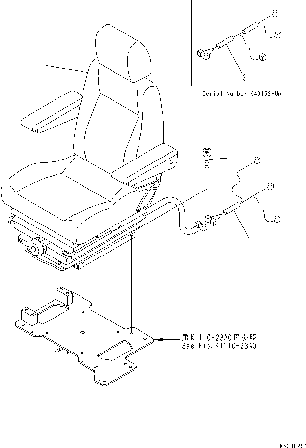 Excavators Komatsu / PC450-7K S/N K40001-UP(pc450-7u) / OPERATOR