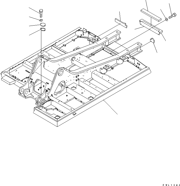 Komatsu parts book diagram for PC450LC-6 S/N 10001-UP: REVOLVING FRAME (FOR AUTO GREASING)(#12144-)