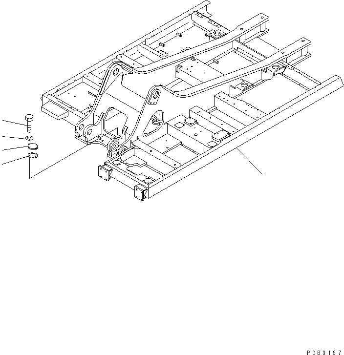 Komatsu parts book diagram for PC450LC-6 S/N 10001-UP: REVOLVING FRAME (F.O.P.S.)(#10156-11999)