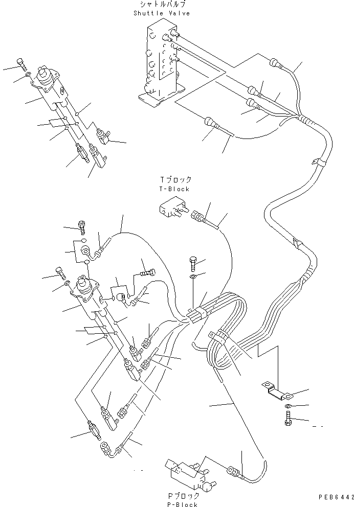 Komatsu parts book diagram for PC450LC-6 S/N 10001-UP: FLOOR FRAME (PPC WORK LINE)(#10209-11999)