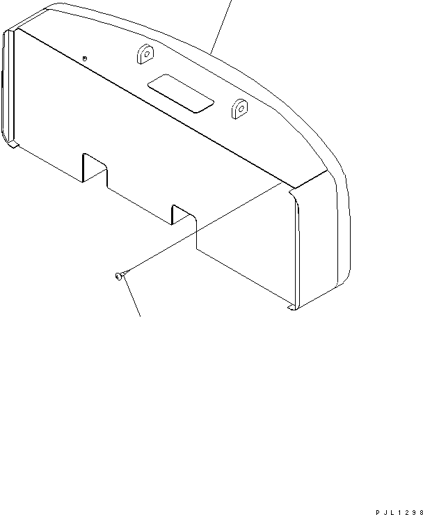 Komatsu parts book diagram for PC450LC-6 S/N 10001-UP: COUNTER WEIGHT (8890KG)(#12144-)
