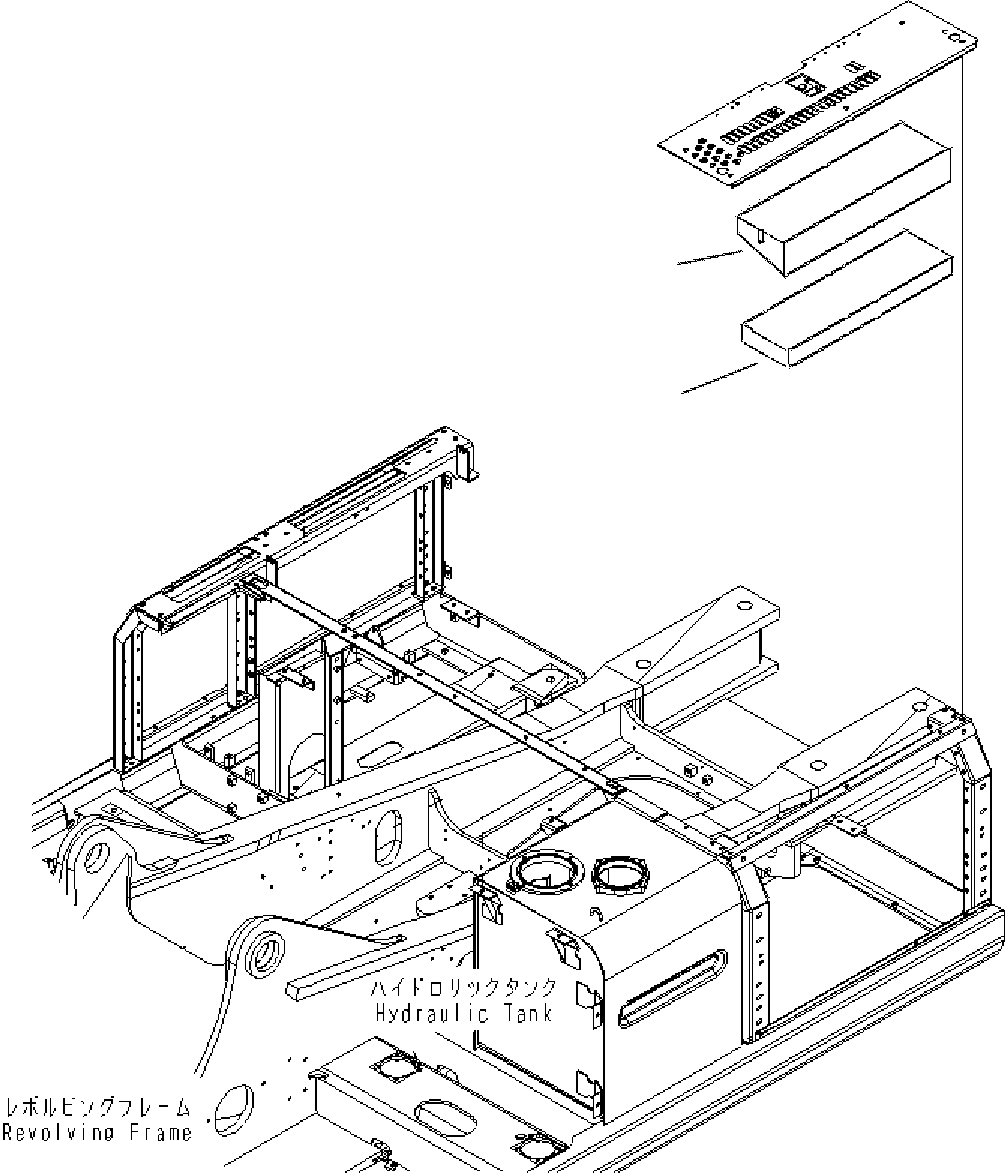 Komatsu parts book diagram for PC450LC-7K S/N K40001-UP: NOISE REDUCTION (ADDITIONAL PARTS) (PC450LC)