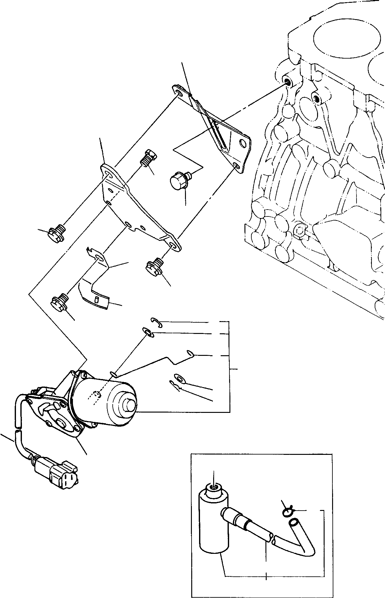 Excavators Komatsu / PC45-1 S/N F1001-Up(pc45_1) / ENGINE STOP DEVICE(A-0090 : 0405)