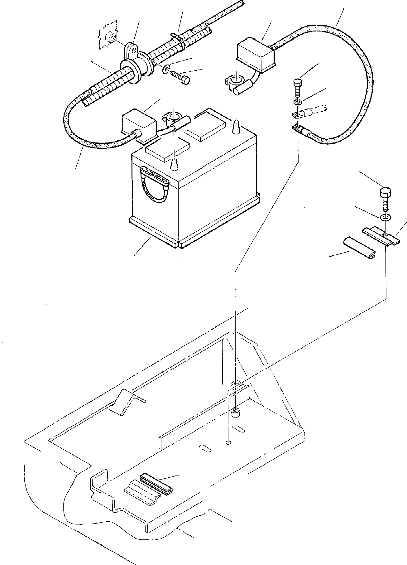 Excavators Komatsu / PC45-1 S/N F1001-Up(pc45_1) / BATTERY(B-0080 : 1401)