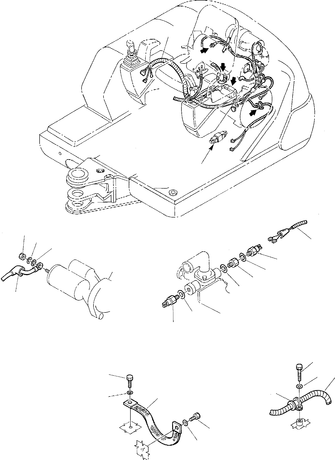 Excavators Komatsu / PC45-1 S/N F1001-Up(pc45_1) / ELECTRICAL SYSTEM (ENGINE LINE)(B-0100 : 1501)
