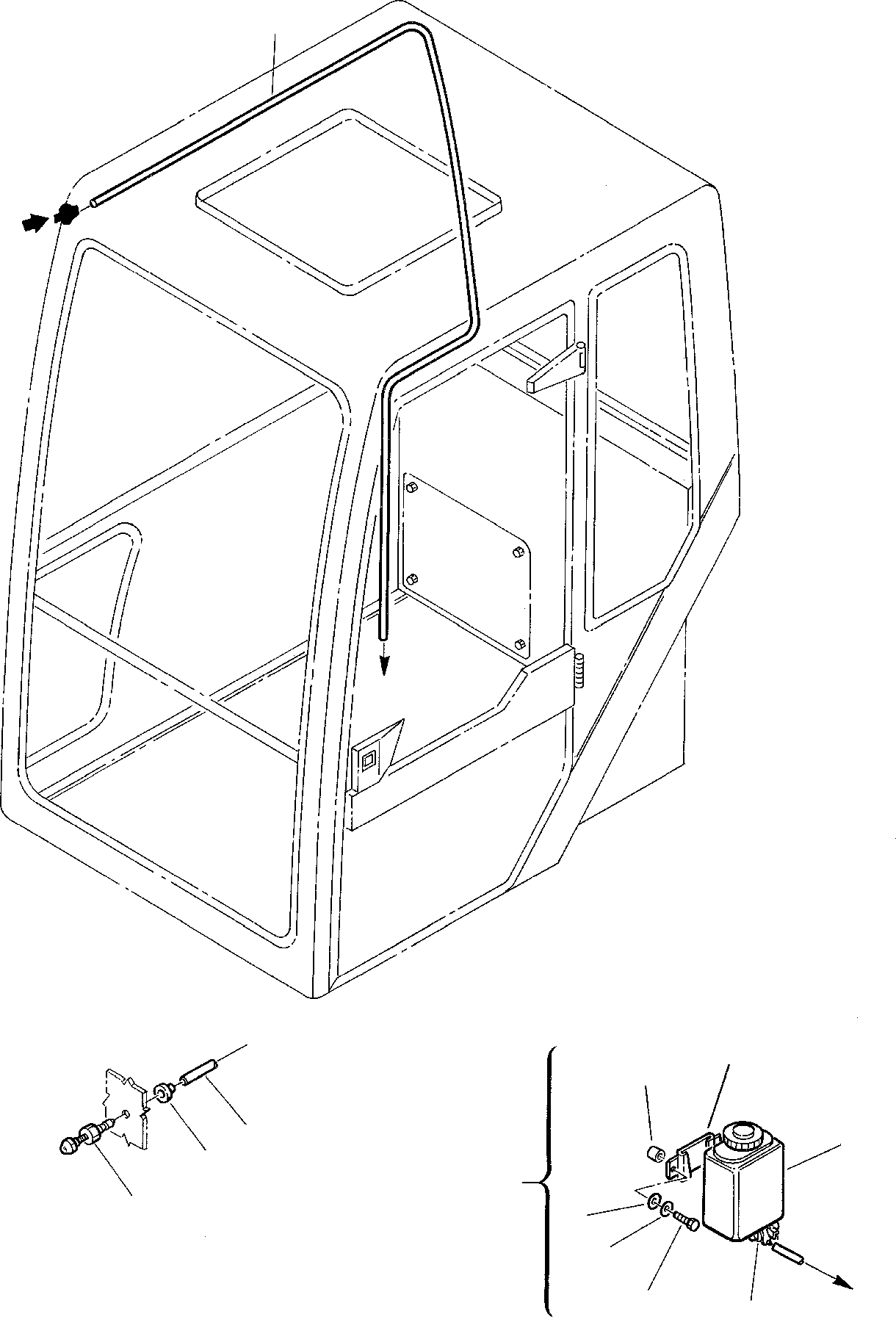 Excavators Komatsu / PC45-1 S/N F1001-Up(pc45_1) / WASHER GLASS(F-0160 : 5218)