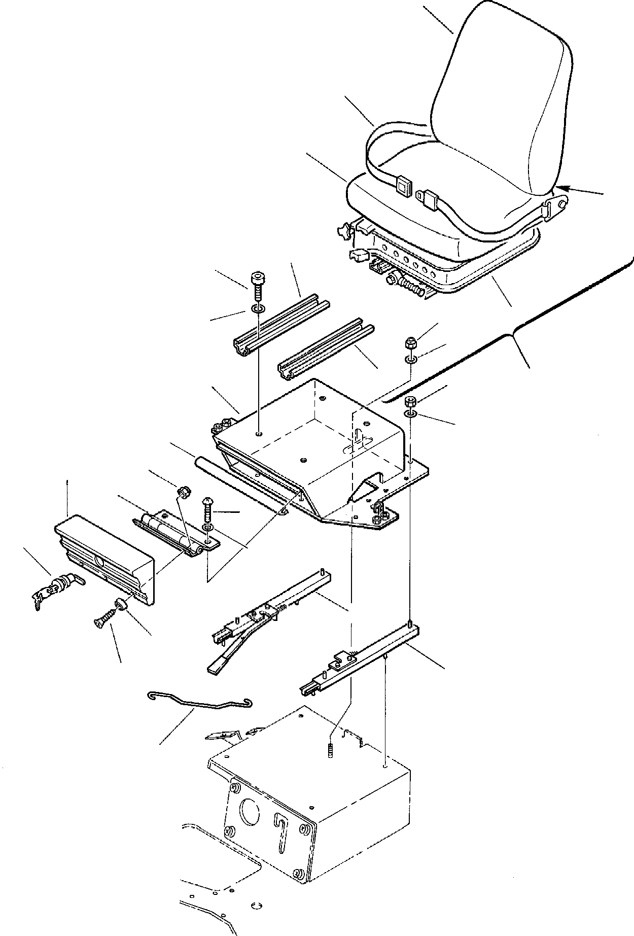 Excavators Komatsu / PC45-1 S/N F1001-Up(pc45_1) / OPERATOR