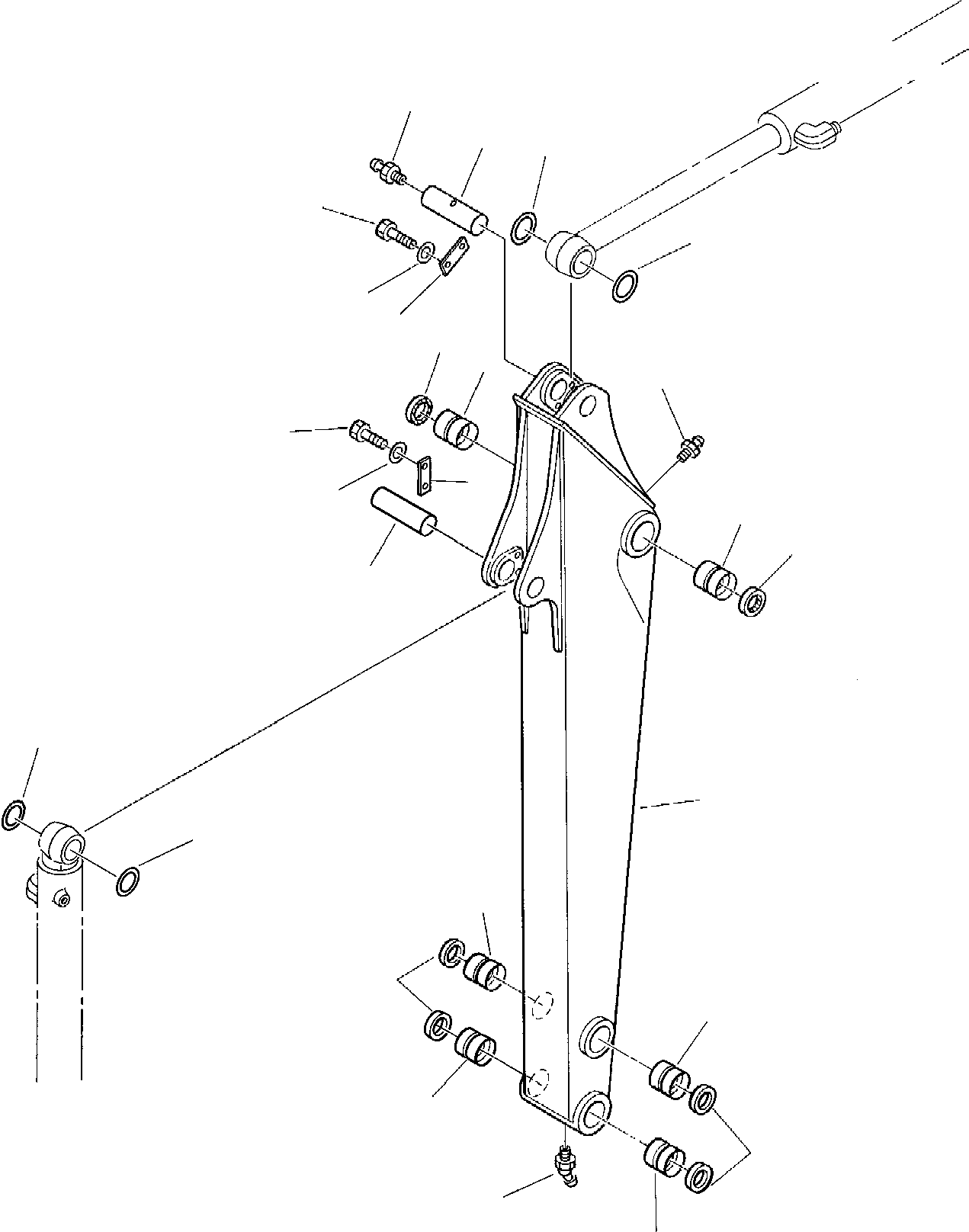 Excavators Komatsu / PC45-1 S/N F1001-Up(pc45_1) / ARM(H-0080 : 7201)