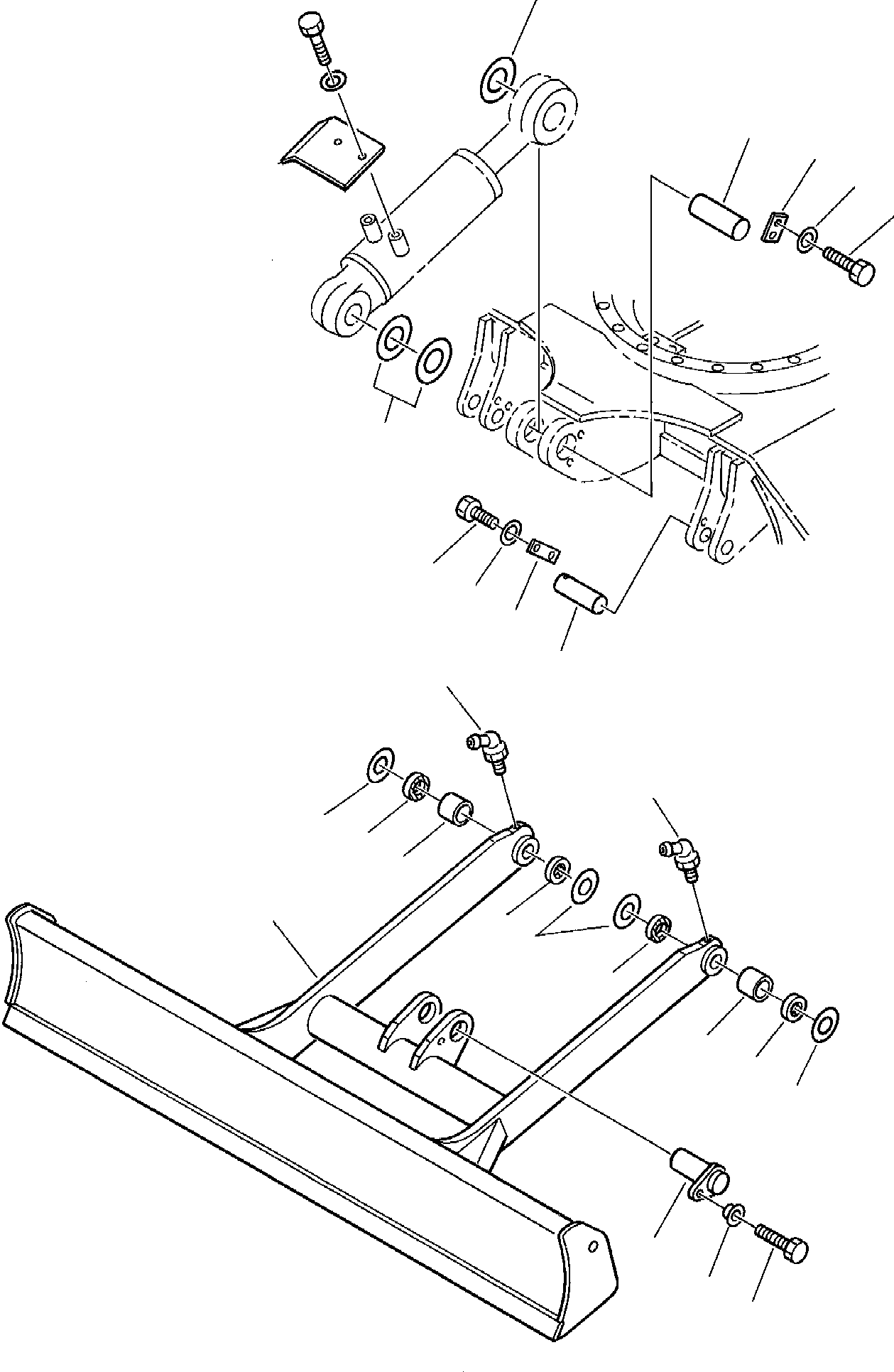 Excavators Komatsu / PC45-1 S/N F1001-Up(pc45_1) / BLADE(H-0140 : 7701)