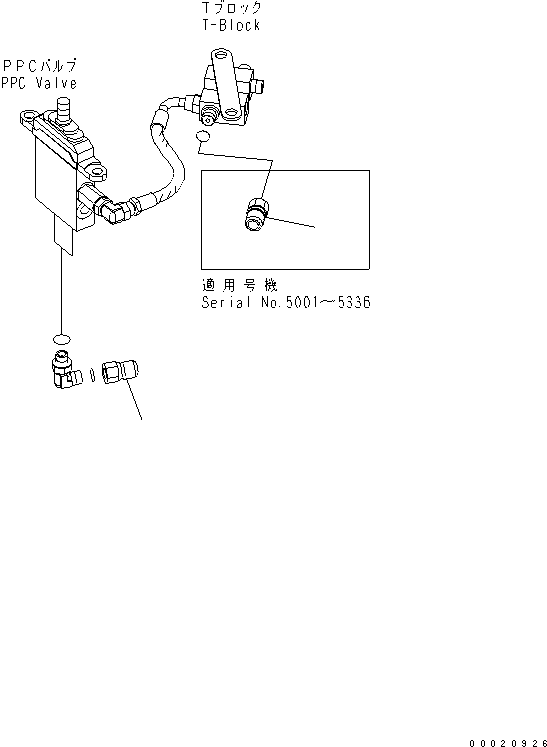 Komatsu parts book diagram for PC50MR-2 S/N 5001-UP (For High Altitude): OPERATOR'S CAB (JOINT)