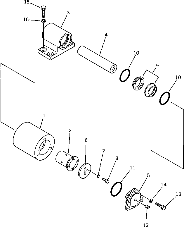 Excavators Komatsu / PC60L-5 S/N 7501-UP(pc60l-5r) / CARRIER ROLLER(090060 : 3301)