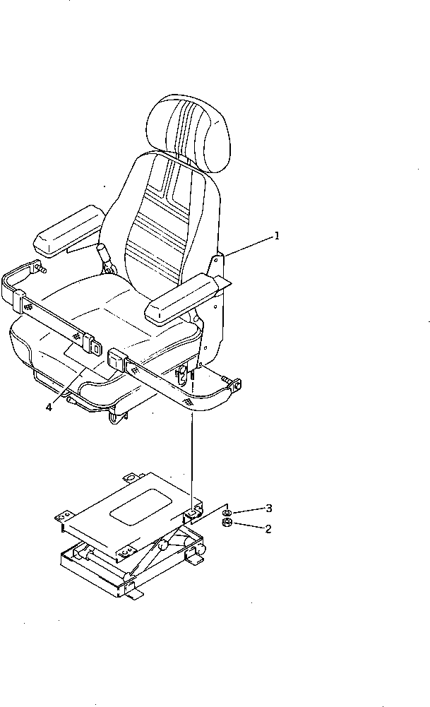 Excavators Komatsu / PC60L-5 S/N 7501-UP(pc60l-5r) / OPERATOR