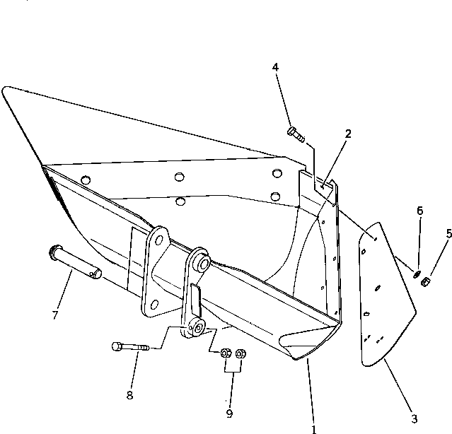 Excavators Komatsu / PC60L-5 S/N 7501-UP(pc60l-5r) / TRAPEZOIDAL BUCKET(210130 : 7141)