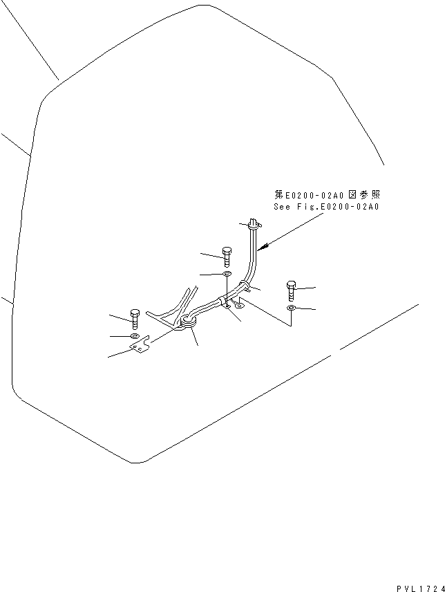 Komatsu parts book diagram for PC650-6 S/N 30001-UP: WIRING (CLAMP)(#30001-30999)