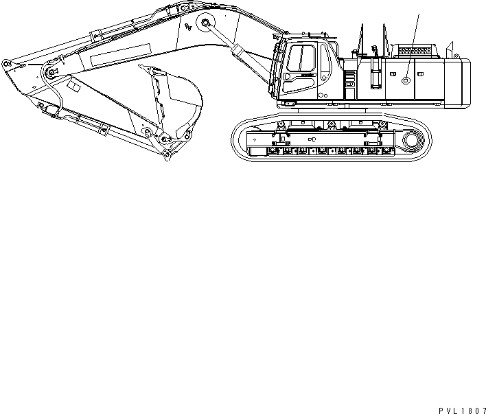 Komatsu parts book diagram for PC650-6 S/N 30001-UP: PLATE (BY-PASS LINE)(#30001-30999)