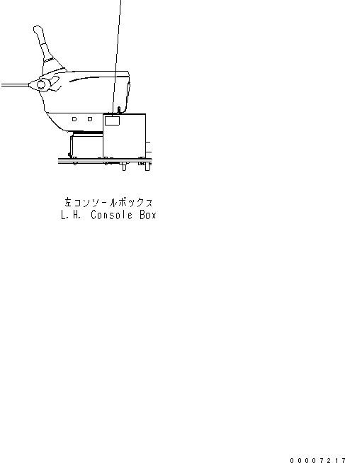 Komatsu parts book diagram for PC650LC-7-M1 S/N 40001-UP: PLATE (FRON REGULATION PLATE)