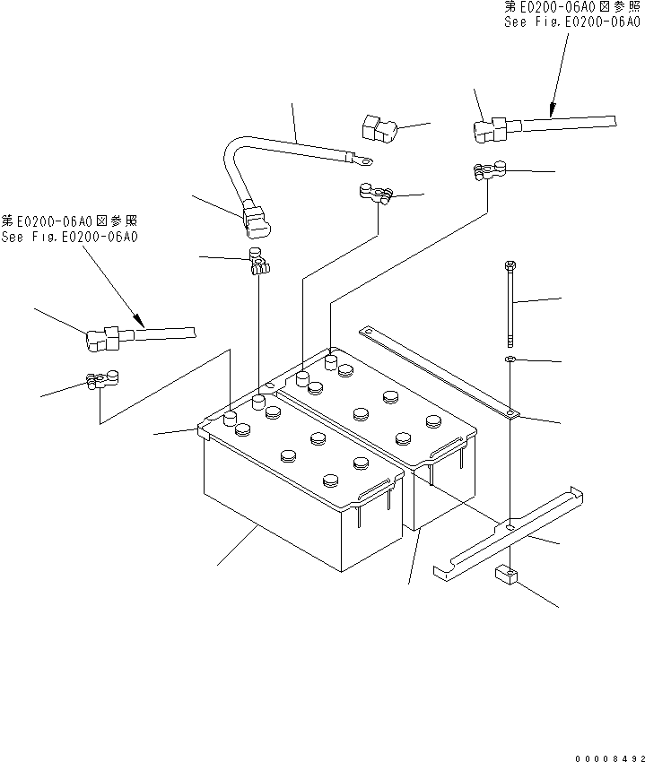 Excavators Komatsu / PC750LC-6K-01 S/N K30001-UP(pc750lcu) / BATTERY(#K30001-K31999)(120010 : E0110-01A0)