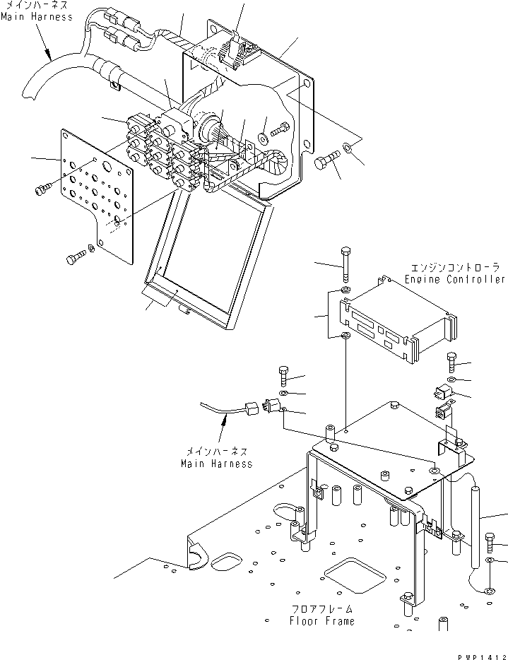 Excavators Komatsu / PC750LC-6K-01 S/N K30001-UP(pc750lcu) / WIRING (CIRCUIT BREAKER)(#K32001-)(120190 : E0200-09A4)