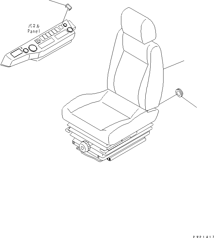 Excavators Komatsu / PC750LC-6K-01 S/N K30001-UP(pc750lcu) / OPERATOR