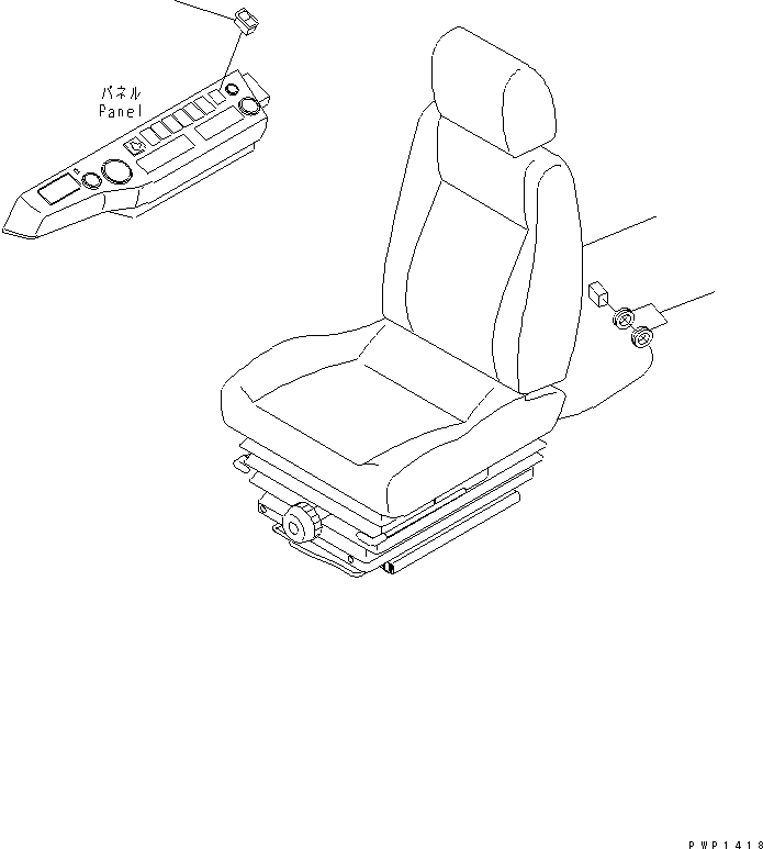 Excavators Komatsu / PC750LC-6K-01 S/N K30001-UP(pc750lcu) / OPERATOR