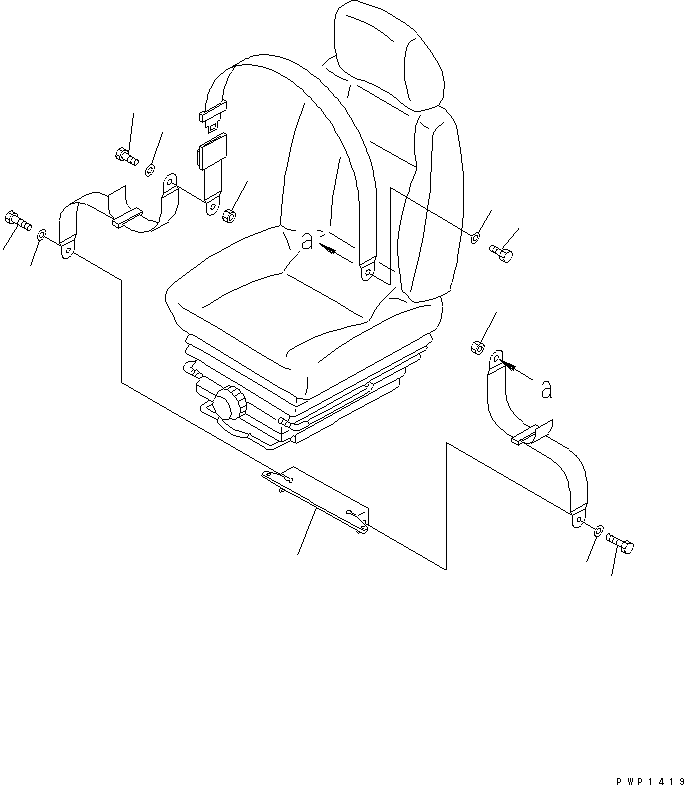 Excavators Komatsu / PC750LC-6K-01 S/N K30001-UP(pc750lcu) / OPERATOR