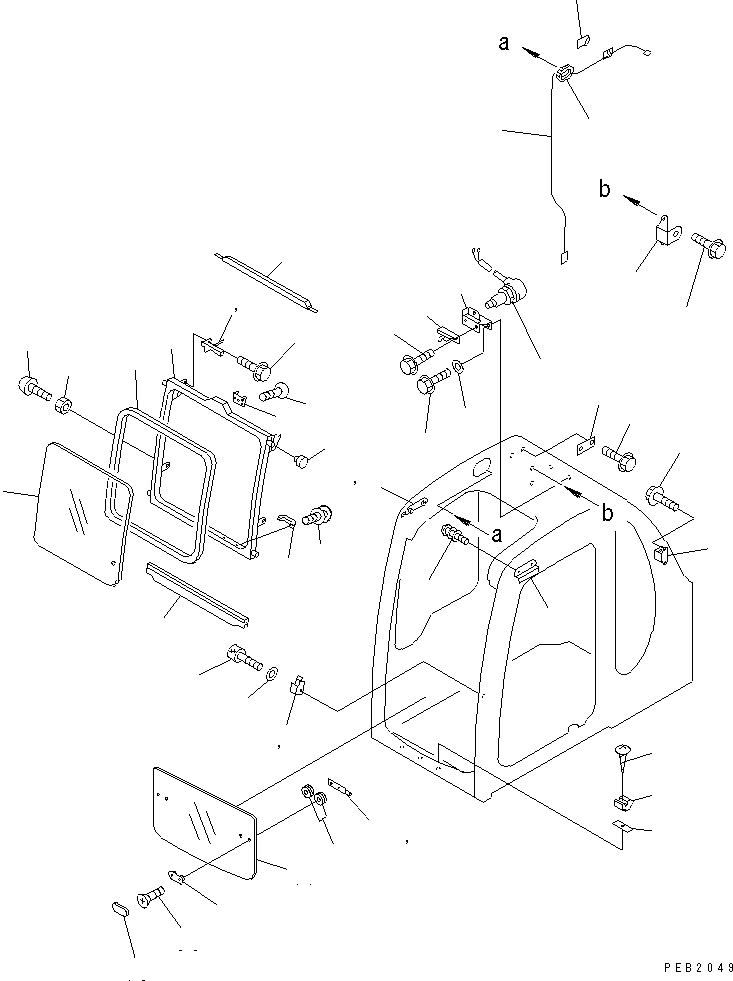Excavators Komatsu / PC750LC-6K-01 S/N K30001-UP(pc750lcu) / OPERATOR
