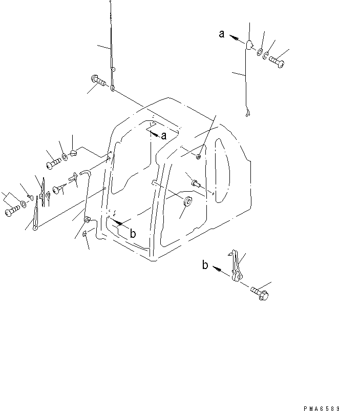 Excavators Komatsu / PC750LC-6K-01 S/N K30001-UP(pc750lcu) / OPERATOR