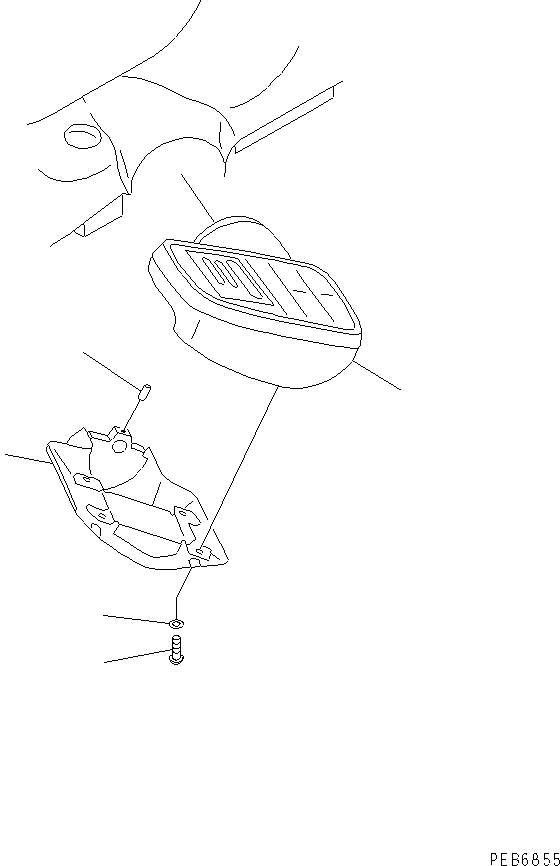 Excavators Komatsu / PC750LC-6K-01 S/N K30001-UP(pc750lcu) / MONITOR SYSTEM(240690 : K1230-01A0)