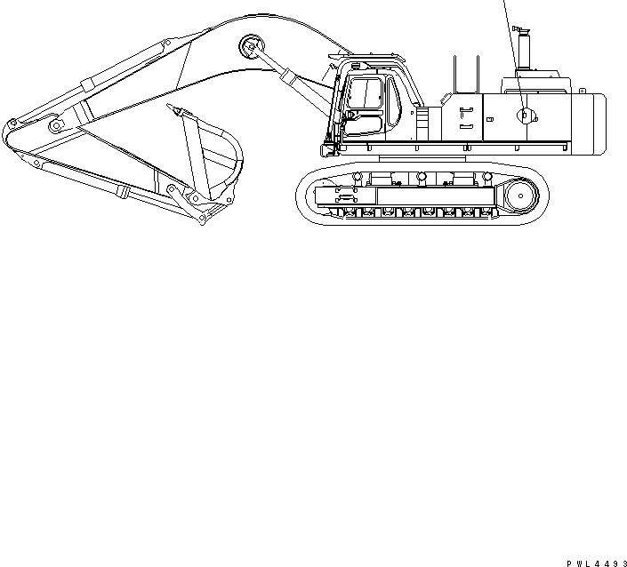 Komatsu parts book diagram for PC750SE-6 S/N 10001-UP (For North America): PLATE(#10091-)