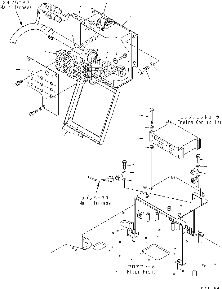 Komatsu parts book diagram for PC750SE-6-AM S/N 10001-UP: WIRING (CIRCUIT BREAKER)(#11001-)
