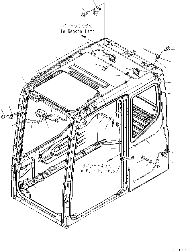 Excavators Komatsu / PC750SE-7K S/N K40001-UP(pc750s3u) / OPERATOR