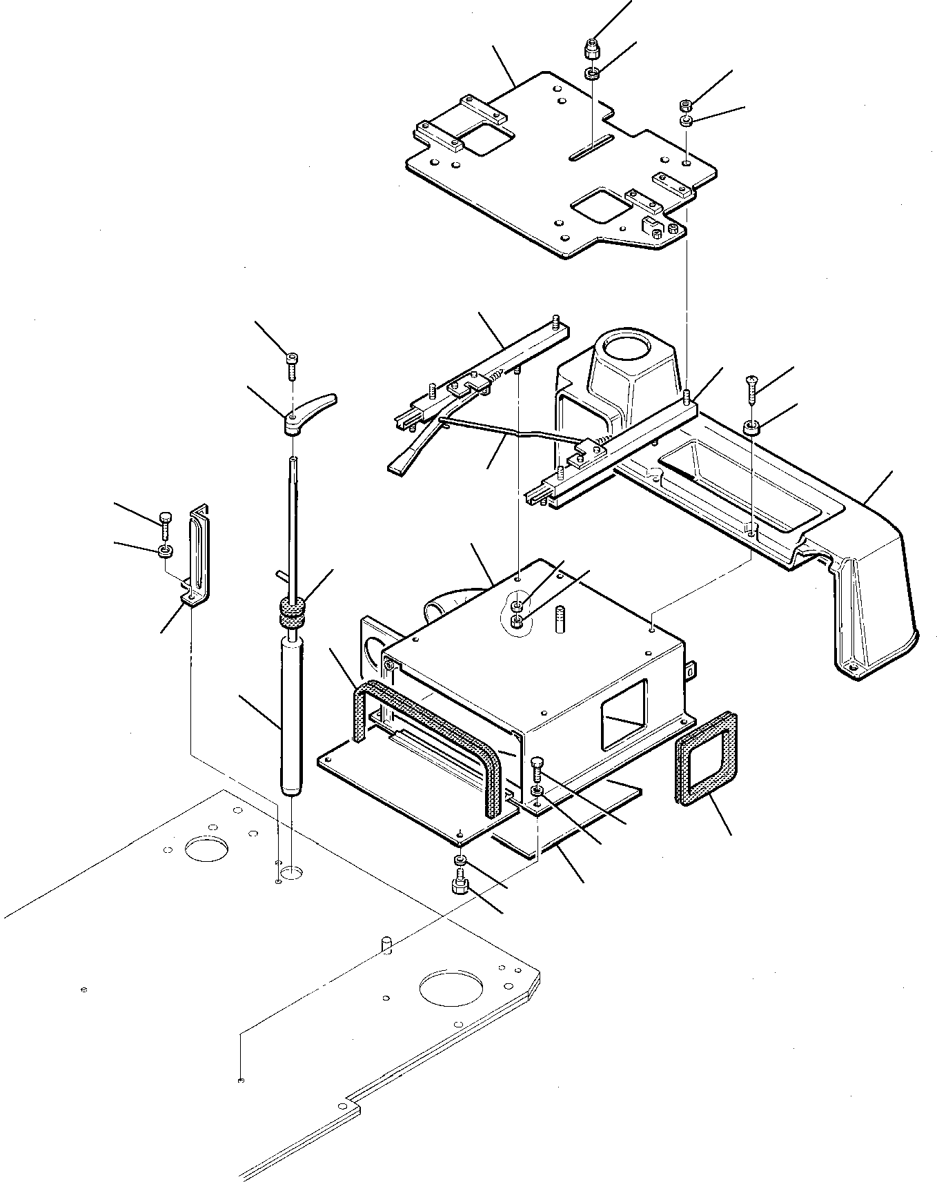 Excavators Komatsu / PC75-1 S/N 5000001-Up(pc75_1) / FLOOR PLATE (2/2)(M5-12 : 5110)