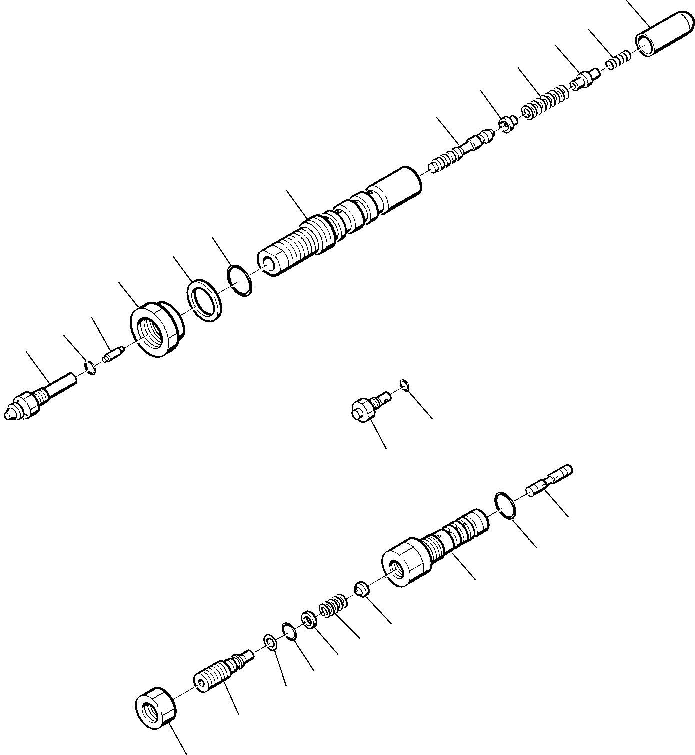 Komatsu parts book diagram for PC75R-2 USA S/N 22E5200001-Up: HYDRAULIC PUMP (4/4)