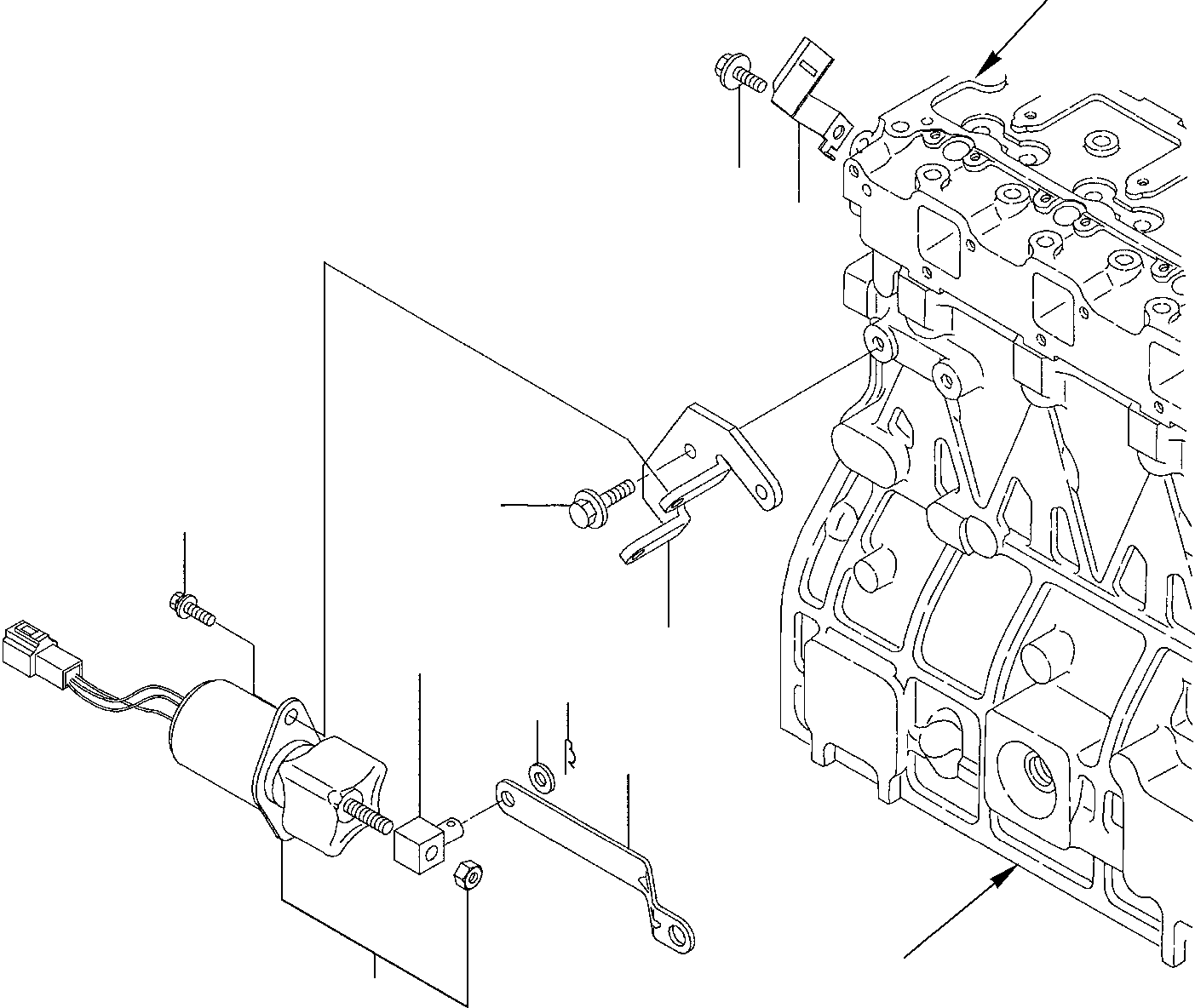 Excavators Komatsu / PC75R-2 USA S/N 22E5200763-Up(pc75ar_a) / ENGINE STOP DEVICE(A-0150 : 0450)