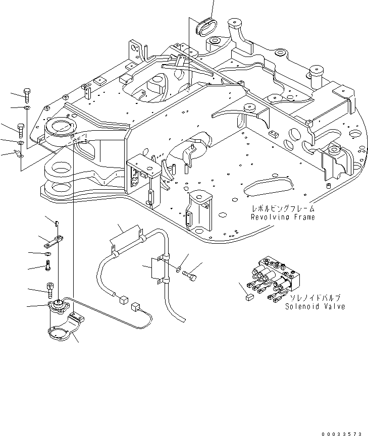 Komatsu parts book diagram for PC78MR-6 S/N 1001-UP (For North America): ELECTRICAL (MAIN HARNESS) (3/3)(#1001-1016)