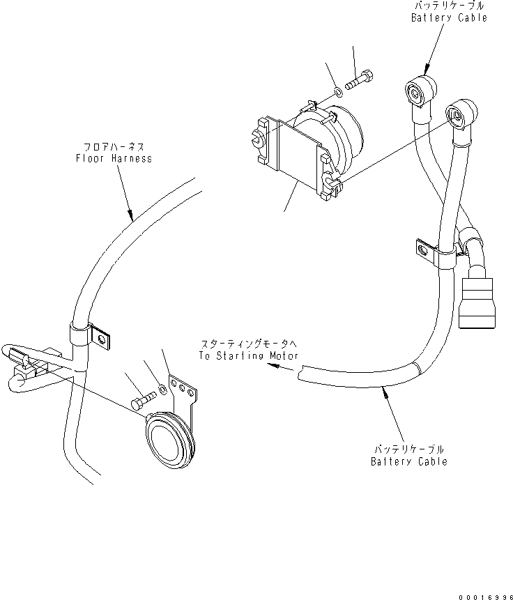 Excavators Komatsu / PC78US-6 S/N 4001-UP (For North America)(pc78us-c) / ELECTRICAL (HORN AND RELAY)(#6501-)(120110 : E0200-03A0A)