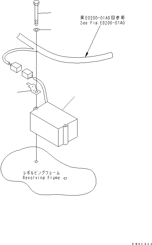 Excavators Komatsu / PC78US-6 S/N 4001-UP (For North America)(pc78us-c) / TRAVEL ALARM (EXCEPT JAPAN)(120190 : E0420-01A1)