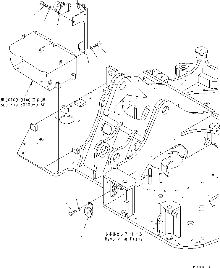 Excavators Komatsu / PC78US-6 S/N 4001-UP(pc78us0r) / ELECTRICAL (HORN AND RELAY)(#4001-6500)(120100 : E0200-03A0)