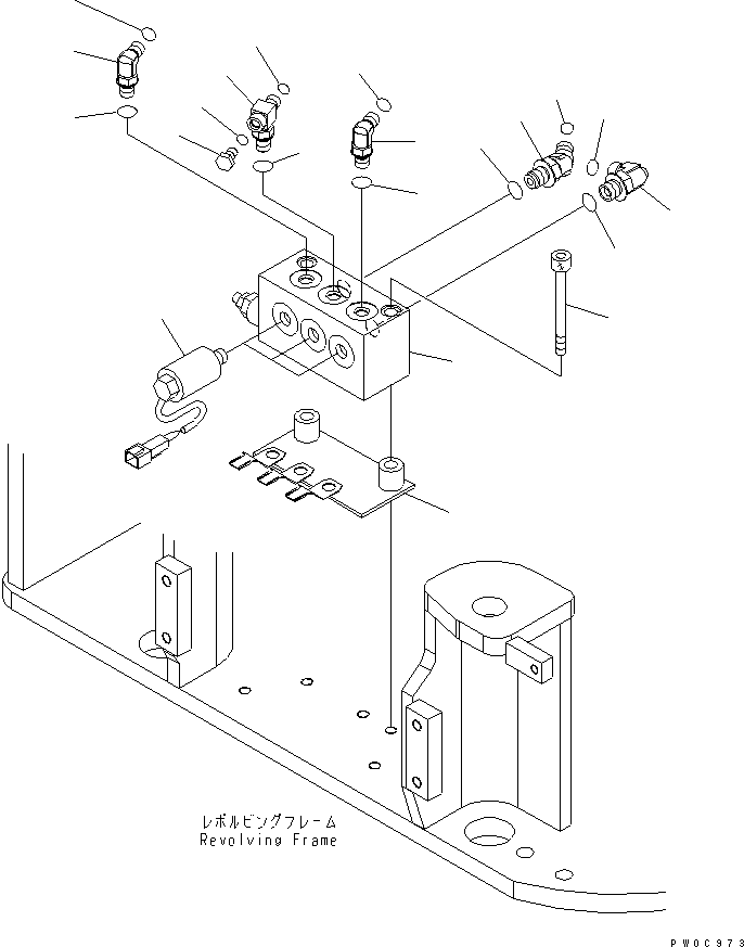 Excavators Komatsu / PC78US-6 S/N 4001-UP(pc78us0r) / SOLENOID VALVE (BLADE)(150480 : H1831-01A2)