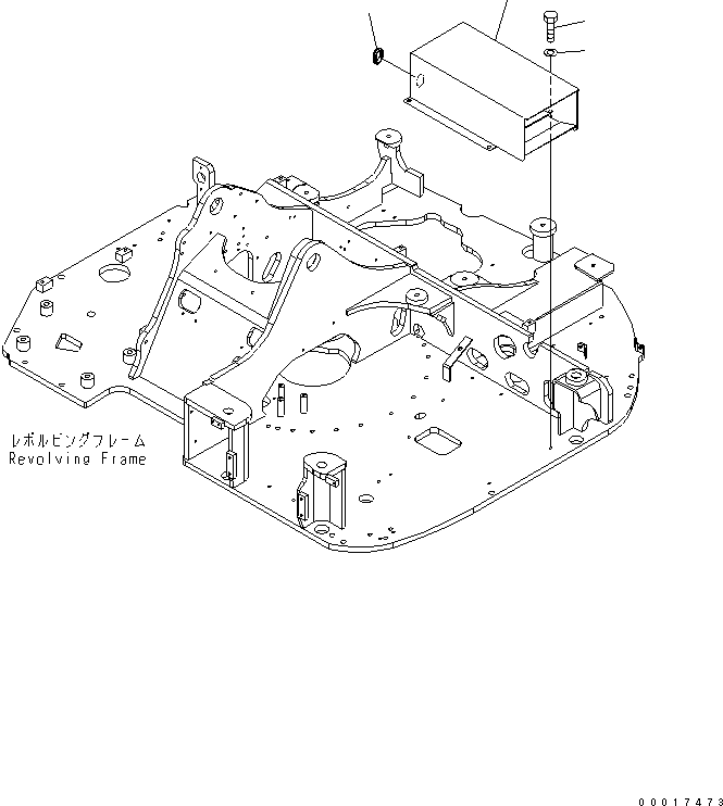 Excavators Komatsu / PC78US-6 S/N 4001-UP(pc78us0r) / TOOL BOX(#6501-)(240150 : M1220-01A0)