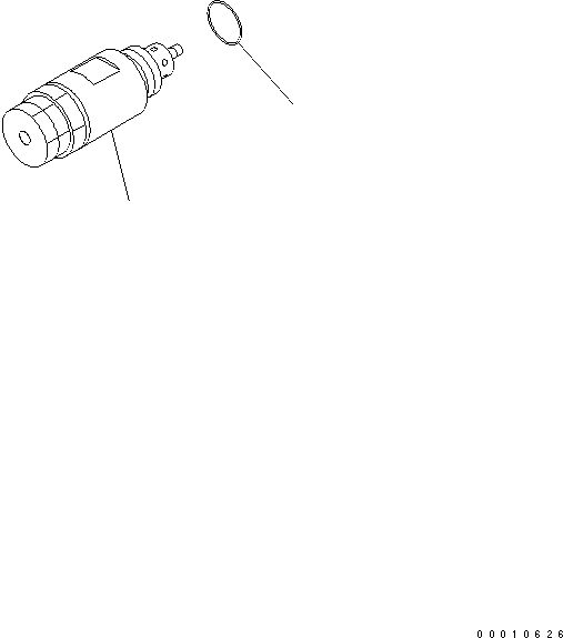 Excavators Komatsu / PC78US-6 S/N 4001-UP(pc78us0r) / SAFETY VALVE (FOR SLIDE ARM)(482030 : Y1672-01A1)