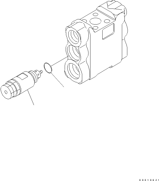 Excavators Komatsu / PC78US-6 S/N 4001-UP(pc78us0r) / LOCK VALVE (FOR BOOM AND ARM CYLINDER) (FOR ARM CRANE) (YELLOW) (FOR NORWAY) (2/2)(482050 : Y1675-02A0)