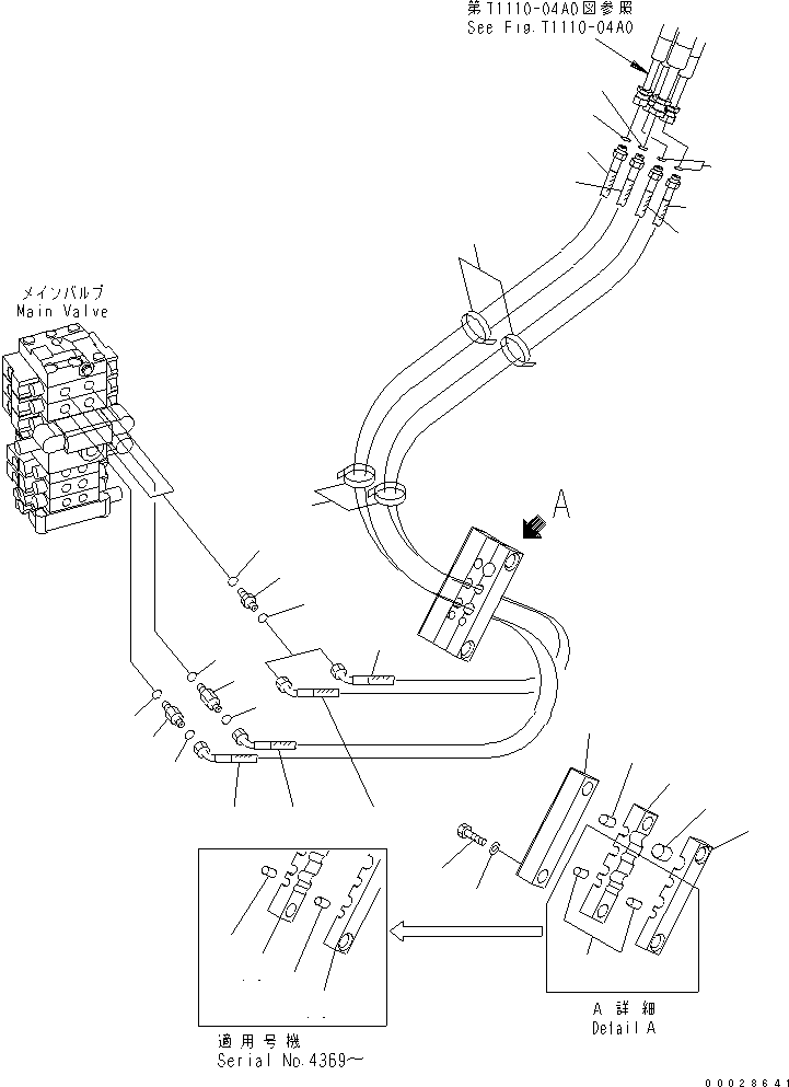 Excavators Komatsu / PC78US-6 S/N 4001-UP (For Norway)(pc78us1c) / ARM AND BUCKET LINE(#4001-6500)(150280 : H1220-01A0)